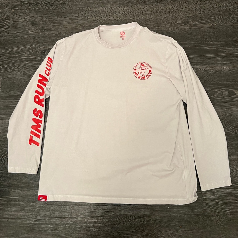 Tim’s Run Long Sleeve Cotton Shirt, 2XL, NWOT